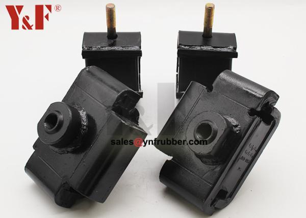 OEM Black Flanged Rubber Mounts Supplier Shock Reduction Excellent