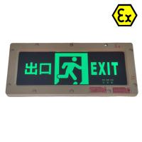 High Voltage Explosion-Proof Exit Light | OEM Emergency Signage Light 90-300VAC/24VDC/36VDC | ATEX IECEx Approved