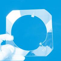 Plaque de verre quartz optique verre quartz transparent avec de grands trous