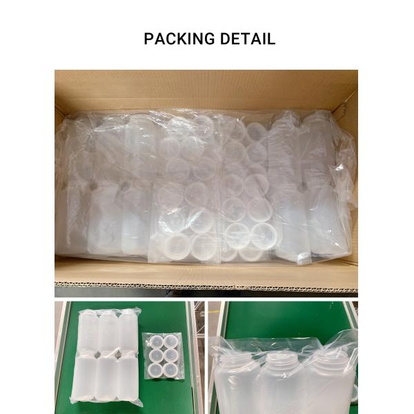 Customized Logo 250ml Wide-Mouth Plastic Clear Reagent Bottle Screw Cap for Medicine