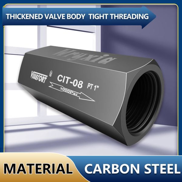 Compact Design Hydraulic Check Valve with High Tensile Strength and Stable Valve Body for Dump Trucks