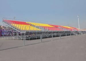 Civil Occasions Temporary Football Stands / Mobile Seating Stands For Performing