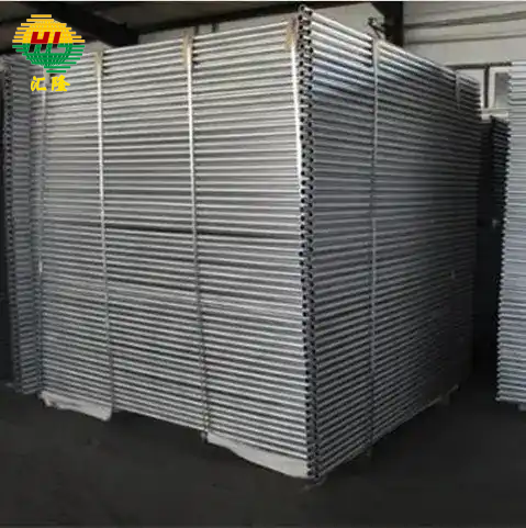 Easily Assembled Australian Temporary Fencing Outdoor Metal Steel Silver Security Panels