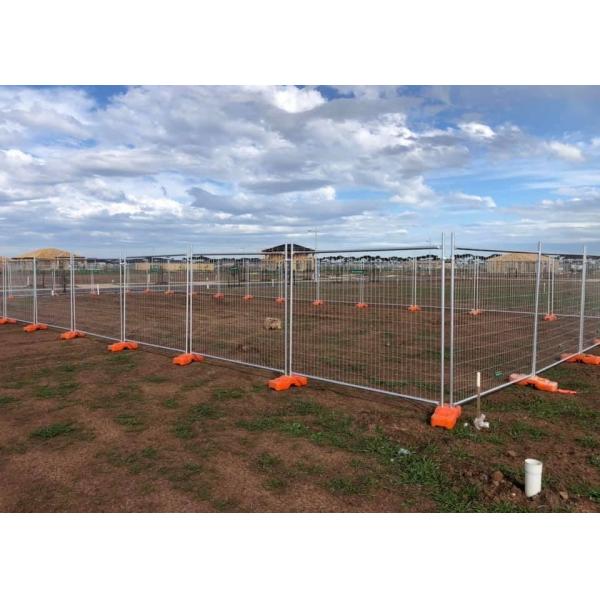Australian Standards Hand Welded Joints Temporary Steel Fencing 1800mm Width