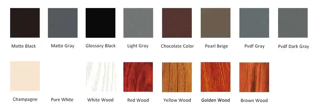 WANJIA-Standard-Color Exterior Aluminium Folding Doors Double Glass Soundproof Bifold Doors For Shop