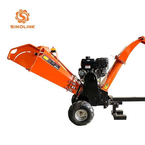 420cc 338cc Firewood Wood Chippers Branch Electric Leaf Shredder Chipper
