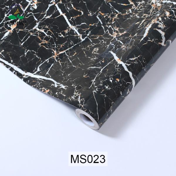 Le papier peint adhésif en PVC à marbre modernement lavable La solution ultime pour la décoration de la maison