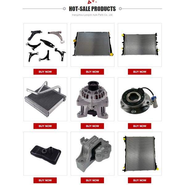 17111728908 Piezas de repuesto de automóviles personalizadas Radiador de aluminio con soldadura para BMW 325 SERIES 2.5