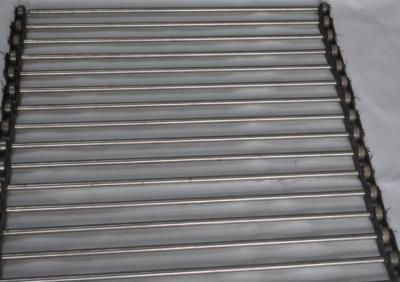 Correia transportadora da malha do metal de Rod, correia de aço inoxidável do fio resistente aos ácidos