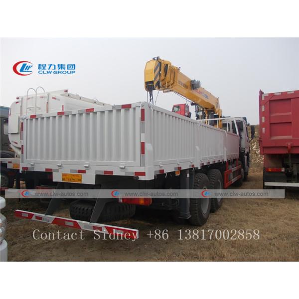 Sinotruk Howo 6x4 8T 10 Wheel Truck Mounted Telescopic Boom Crane