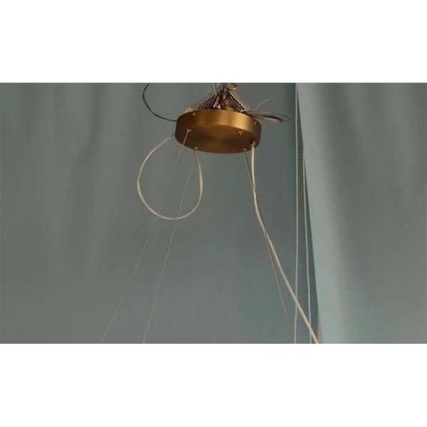 4000K Цветная стеклянная люстра Ресторанная люстра LED