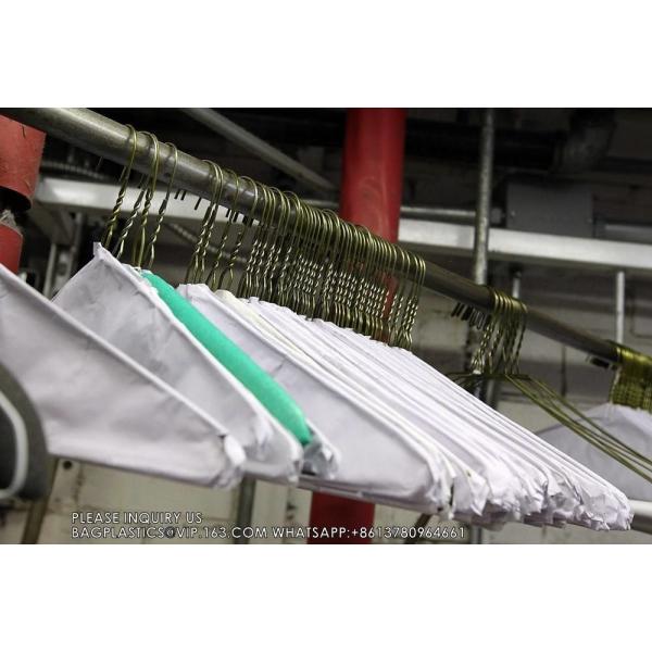 Wire Cape Hangers For Dry Clean We Love Customer Paper Hangers For Cloth, Laundry Store supplies, Dry cleaner