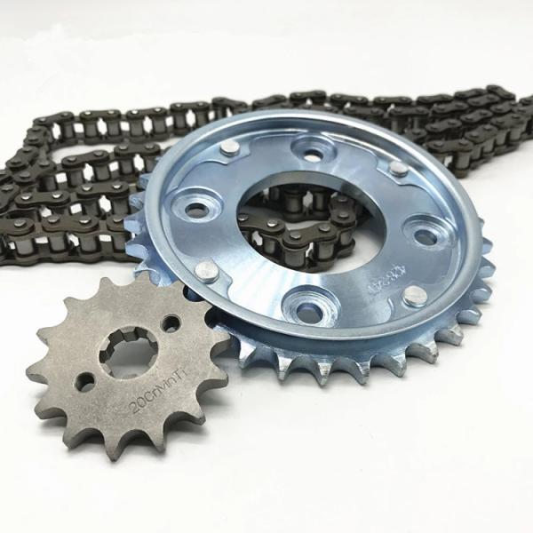 High Frequency Quenching 420 428 Motorcycle Chain and Sprocket Kits for Pakistan Market