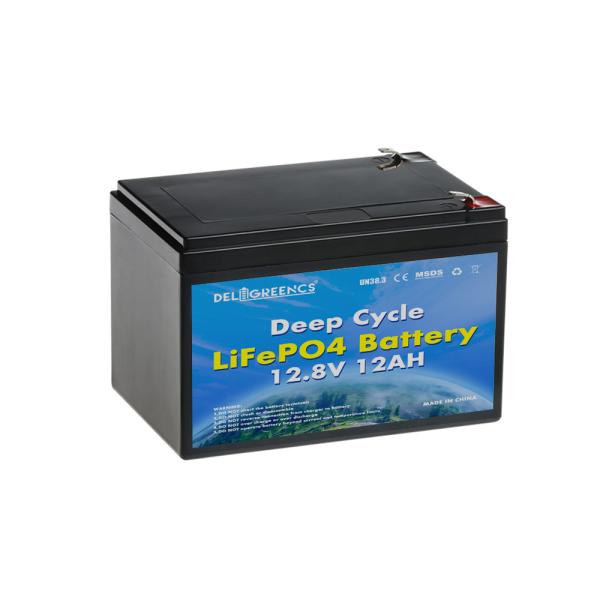 12Ah 12.8V Bluetooth Lithium Battery Pack with 2000 Cycles Life and Customized Design