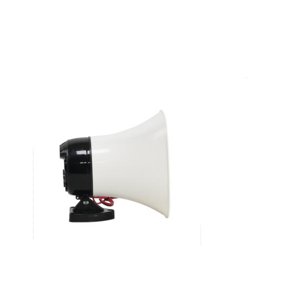 SD Card USB Alarm Horn Speaker 20W Power RMS Independent Input Level Control
