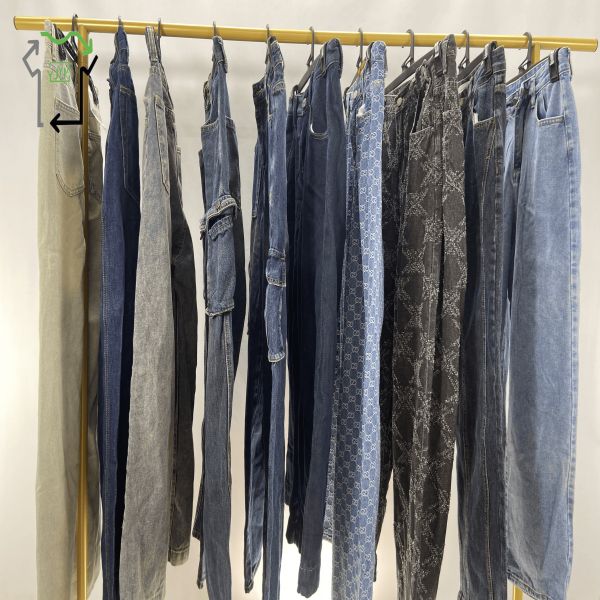 Good Condition Second Hand Jeans Pants Winter Autumn Summer 2nd Hand Jeans