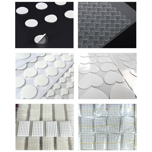 Strong Adhesive Transparent Acrylic Double-Sided Tape Leave No Trace Nano Dot Glue for Spring Festival Couplets Wedding