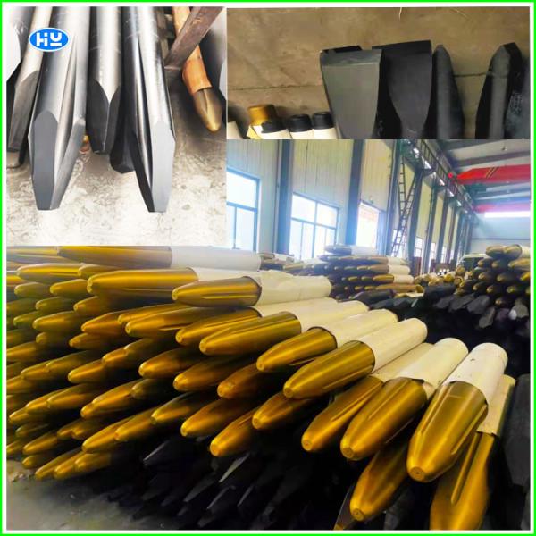 Los recambios del triturador hidráulico del punto de la cuña de Mohel cincelan a Diamond Head Hammer Tools