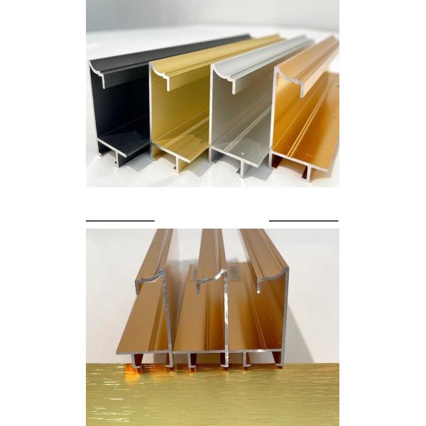 38mm Side Height Multiple Color Options Aluminum Frame for Mirror and Photo Picture Frames