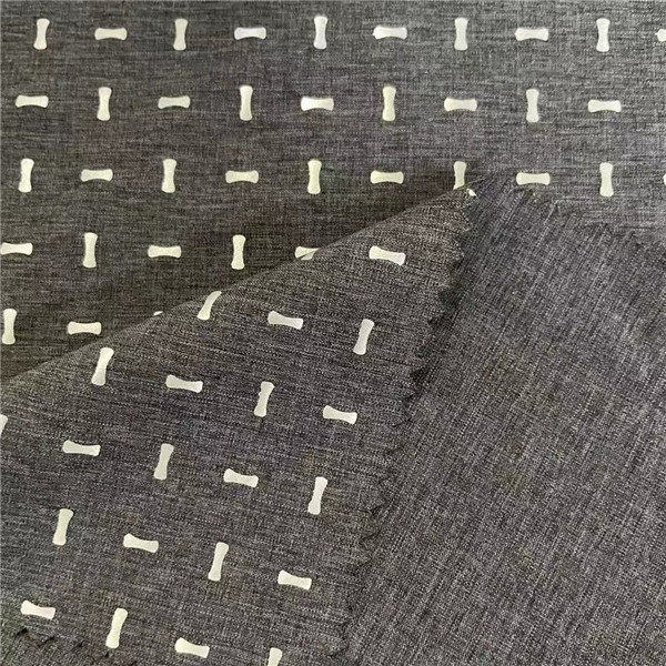 Равнина 75D*150D 120gsm 150cm ткани куртки зимы 100% полиэстер украшенная лиственным орнаментом катионоактивная делает Breathable водостойким