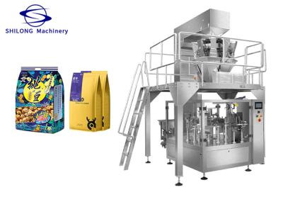 Boulettes pesant la machine de conditionnement verticale de sac complètement automatique