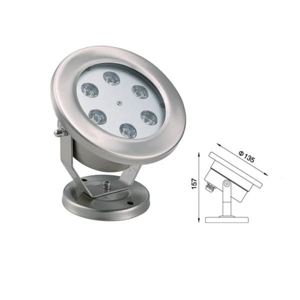 Большой свет 6-9W пятна СИД снабжения жилищем нержавеющей стали с хорошим тепловыделением