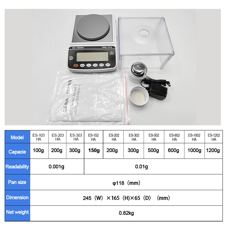Electronic Balance 100g-1200g Range High Precision 0.01g Resolution Laboratory Balance with Hood Shield for Laboratory Weighing