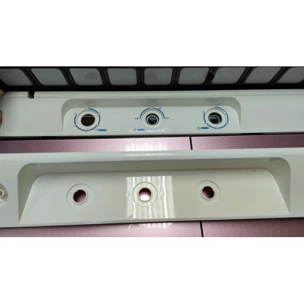 Industrial Two Color Semi Automatic Pad Printing Machine With Direct Push Shuttle Table