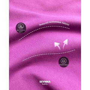 Moisture-Wicking High Breathability Super Soft Stretch Sport Bra Fabric for Workout Bra Material