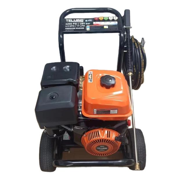 High Pressure Washer 3800PSI/262Bar Gasoline 190F 420cc for Portable Car Washing Machine