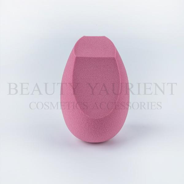 Big Flocking Pink Egg Blender Makeup Puff Sponge 25g Environmental Friendly