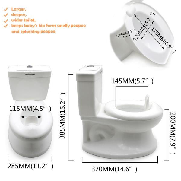 Lightweight Simulation Children Toilet Plastic Preschool Baby Potty Training Toilet Kids Potty