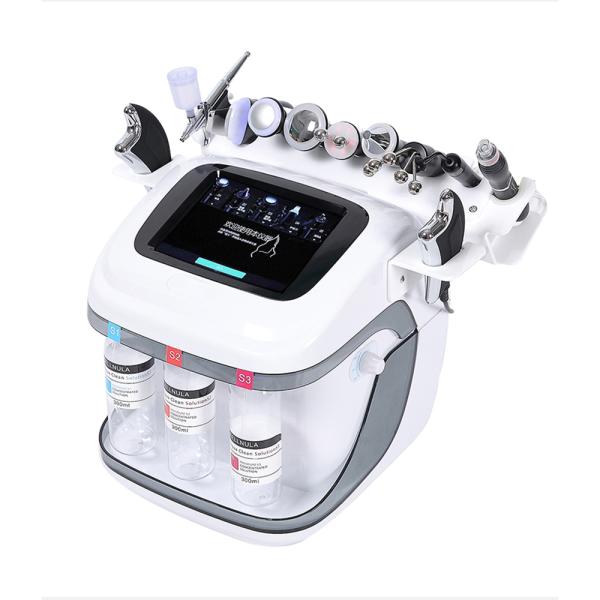 Portable Hyro H2o2 Small Bubble Hydra Aqua Peel Facial Machine 10 in 1