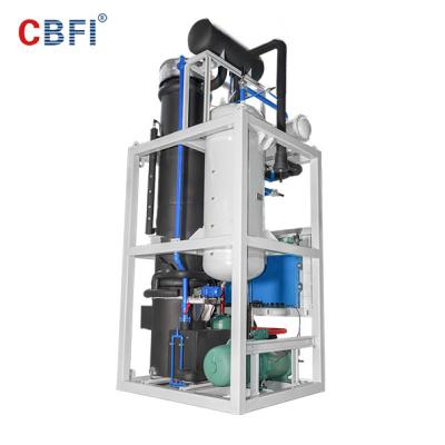Máquina de gelo do tubo de 30 milímetros a de 50 milímetros, bebidas do gelo da máquina de gelo da categoria comercial