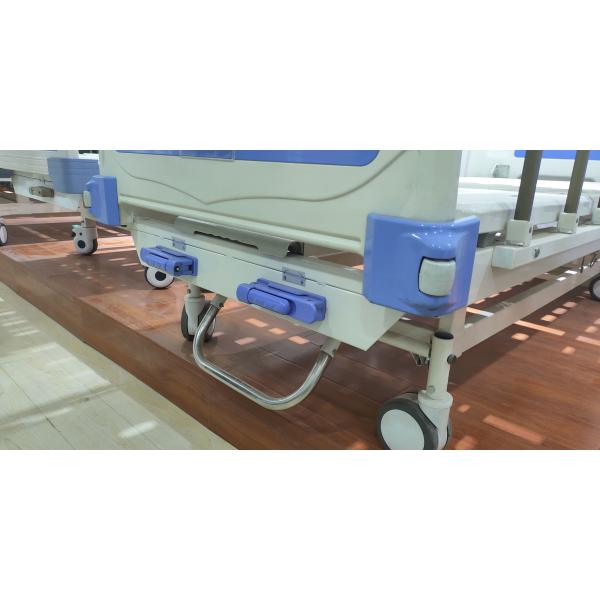 CPR Electric Nursing Bed , Movable Hospital Bed Four Motor