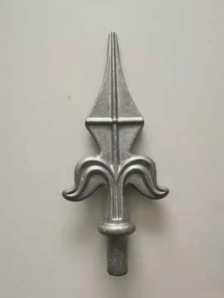Galvanized Steel Fence Cover Post Accessories Decorative Garden Fence Metal Fence Post Covers