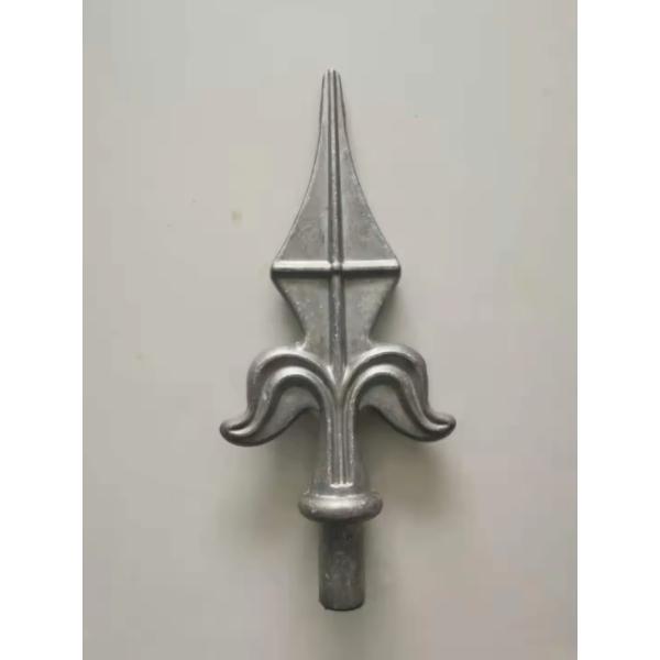 Galvanized Steel Fence Cover Post Accessories Decorative Garden Fence Metal Fence Post Covers