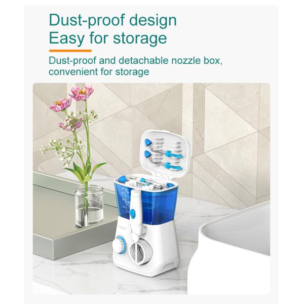 IPX7 Waterproof 600ml Tank Desktop Electric Nasal Irrigator