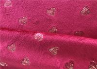 Copie molle superbe de feuille d'or de tissu de peluche de Velboa Minky de polyester pour le bébé