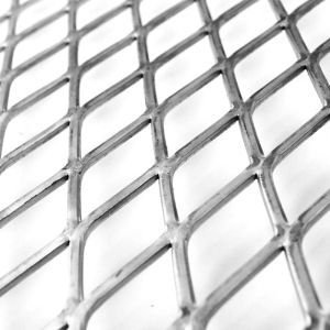 Thickness 0.6mm Metallic Ceilings Anodized Expanded Aluminum Sheet