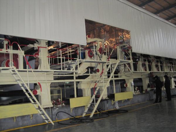Cilindro 2800mm 50T/D 150m/Min Corrugated Paper Making Machine