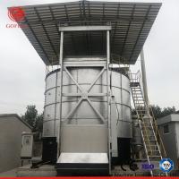 Producción enorme del fertilizante del estiércol vegetal de la fermentadora del fertilizante