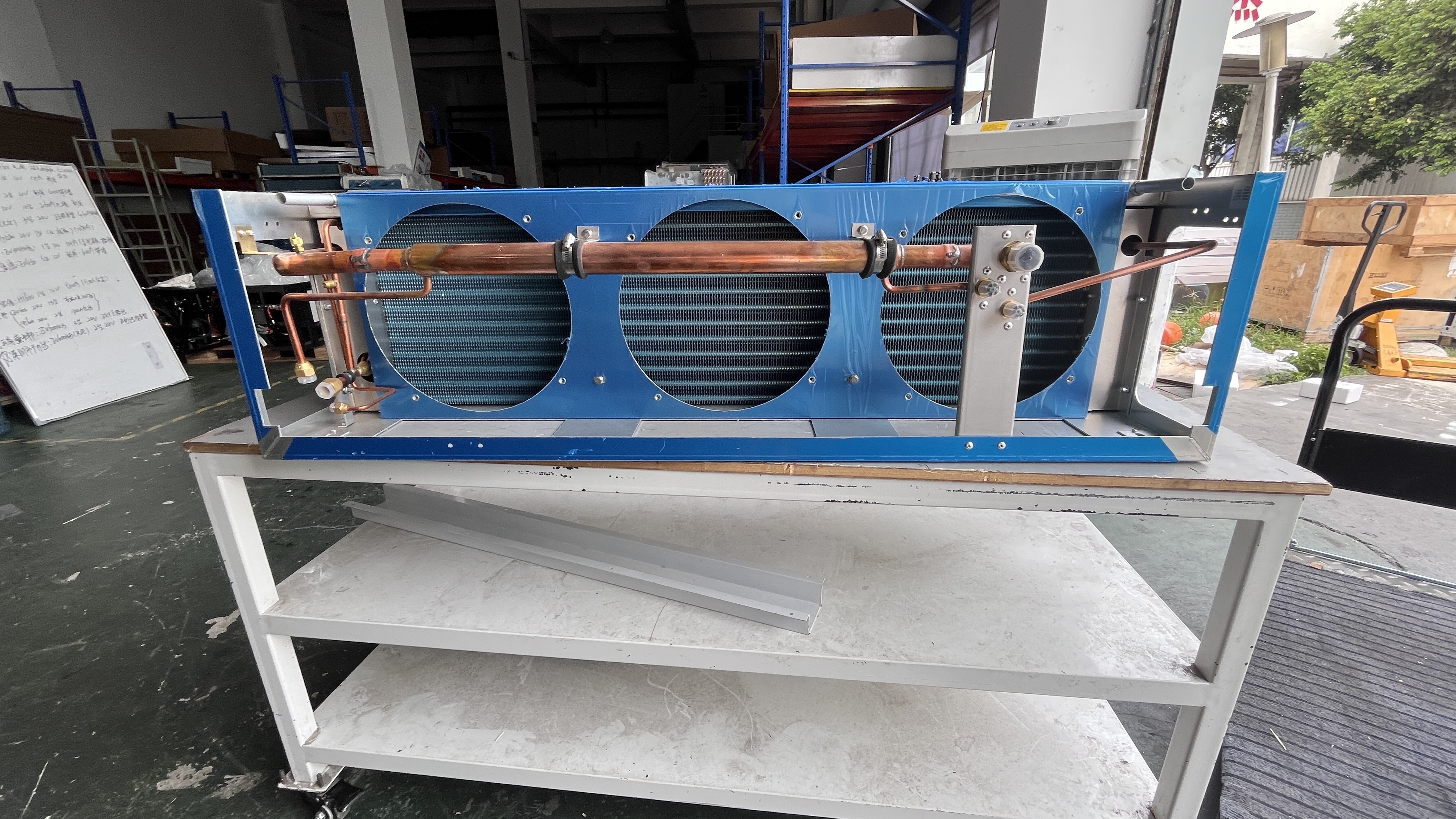 HT-880 High-efficiency Heat Exchange Evaporator Assembly with Optimized Airflow Structure and Durable Construction for Truck Refrigeration
