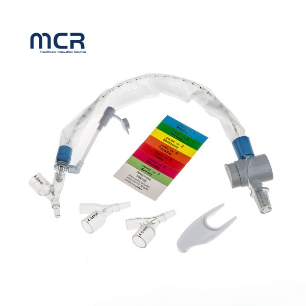 Color Code Tracheal Suction Catheter Closed System 24Hours 5-8Fr