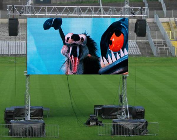 Waterproof Outdoor Rental LED Display Board Full Color P4.81mm 1R1G1B For Show