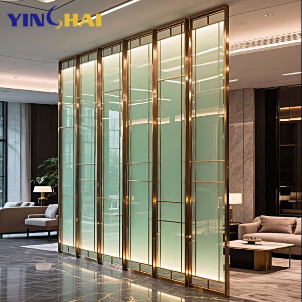 Customize Stainless Steel Wall Partition UV Proof For Living Room And Bedroom