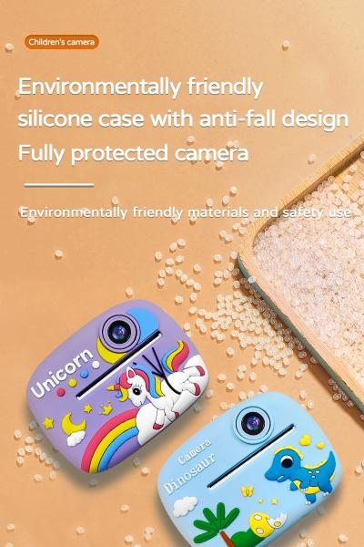Children Cameras Silicone Cases Kids Photography HD Video Camera Toys
