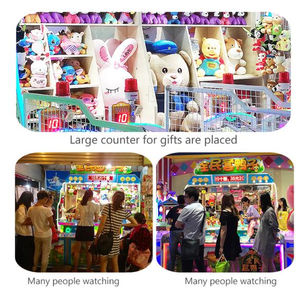 Popular Electronic Arcade Simulator Commercial Shopping mall Ring Ducks Game Machine