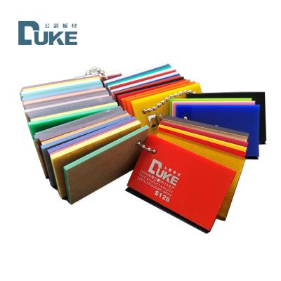 Folhas sólidas de acrílico de 4x8Ft Painéis Perspex de cores translúcidas