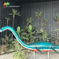 Personalizar tamanho real Animatronic Plesiosaur Simulação Dinossauros Para Exposições